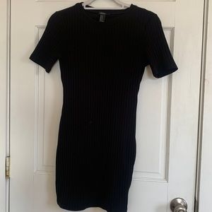 Black Cut-Out Mini Dress